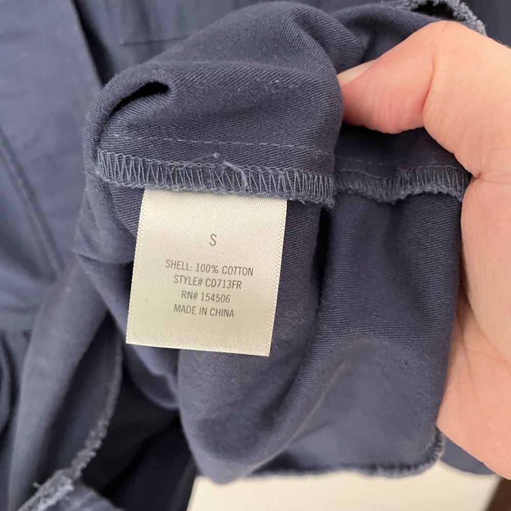 Francesca’s Miami Brand Dark Periwinkle Peplum Light Jacket - Picture 6 of 8